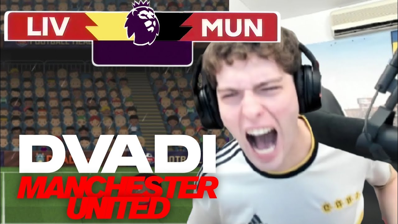 DAVO VUELVE A JUGAR DVADI con EL MANCHESTER UNITED