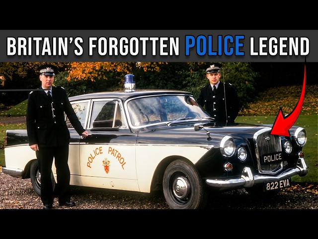 聖*夜様 (貴重)British transport Police ボディーアー Wolseley 6/110 | The Forgotten British Police Car That Nobody