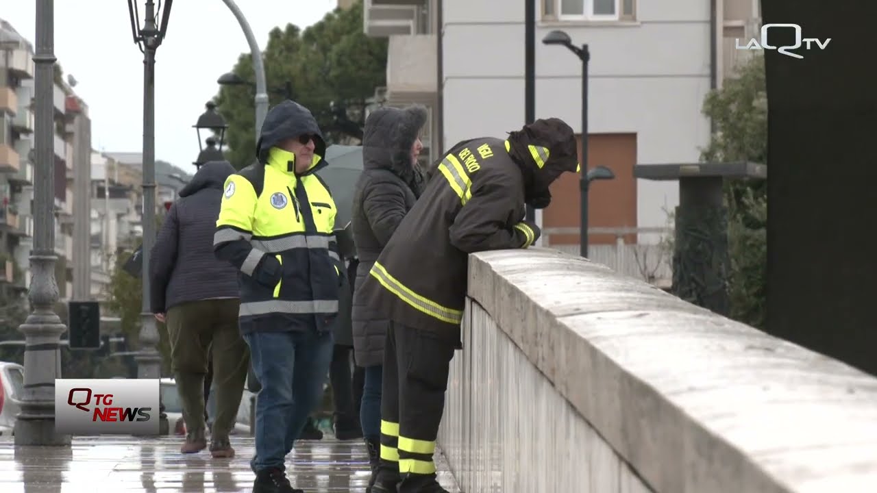 Pescara. Allerta meteo: chiuse le aree golenali del fiume