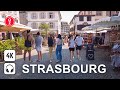 Strasbourg france  4k walking tour explore historic streets  gems 