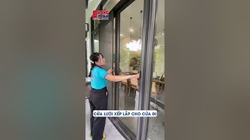 CỬA LƯỚI CHỐNG MUỖI DẠNG XẾP