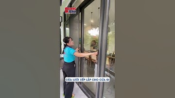 CỬA LƯỚI CHỐNG MUỖI DẠNG XẾP
