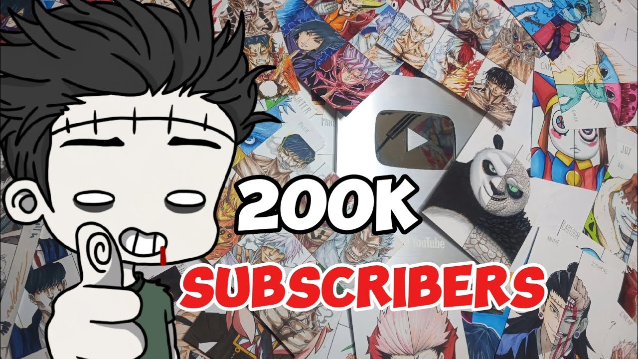 I Gained 200k SUBSCRIBERS in YOUTUBE with this DRAWINGS