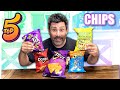 DANNY&#39;S TOP 5 FAVORITE BAGS OF CHIPS of ALL TIME | RANKING MY FAVORITE BAGS OF CHIPS by FLAVOR