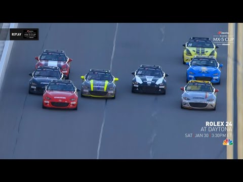 Video: Finish For Three: See How The Fierce Battle Of The Mazda MX-5 Racing Cars Ended