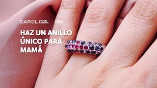 Crea un delicado Anillo con Ceralun y Cristales 💍