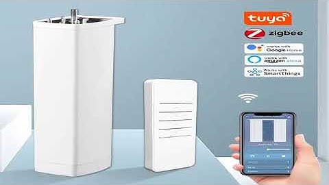 A must-have product! Tuya Smart Wifi/Zigbee Electric Curtain Shutter Motor with RF Remote APP Voic