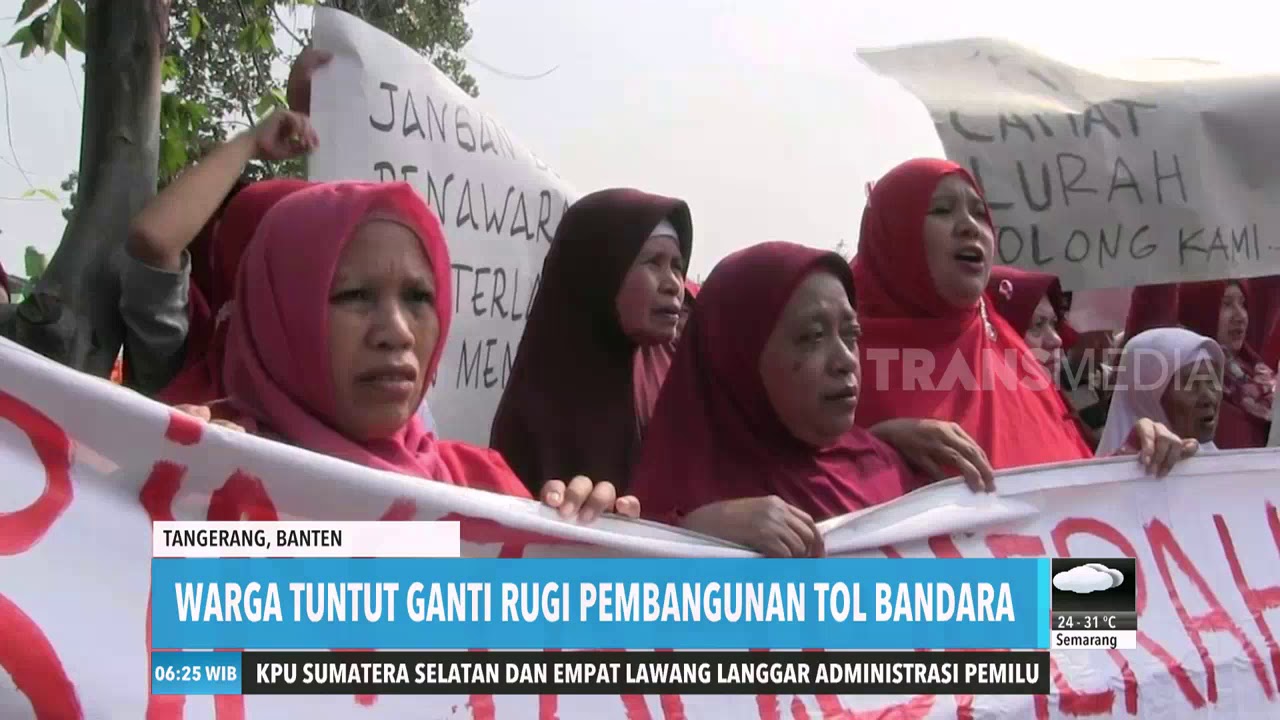 Warga Tuntut Ganti Rugi Pembangunan Tol Bandara video phone beyonce mp3