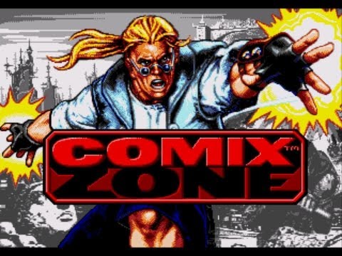 Видео: Comix Zone gameplay - Полное прохождение