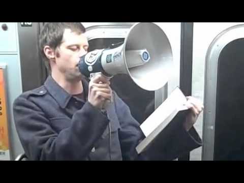 time out chicago John Wray reads to commuters: Part 1