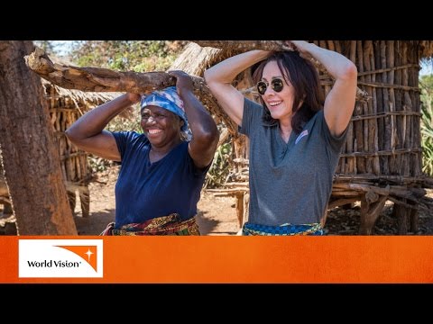 Patricia Heaton in Zambia: Lita & the Gift Catalog | #ShareBigDreams | World Vision