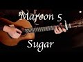 Maroon 5 - Sugar - Fingerstyle Guitar