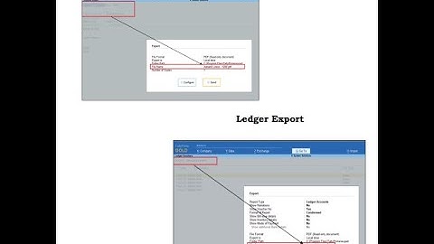 Tally Add On : Set Voucher & Ledger Export File Name as Ledger Namein TallyPrime software.