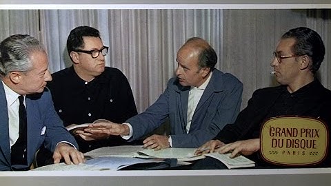 Beethoven / Anda / Fournier / Schneiderhan, 1961: Tripelkonzert - Fricsay
