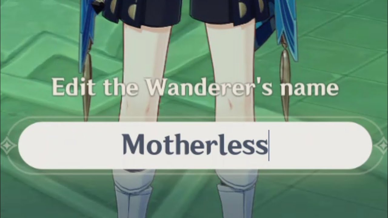How every Genshin Players name the Wanderer... YouTube