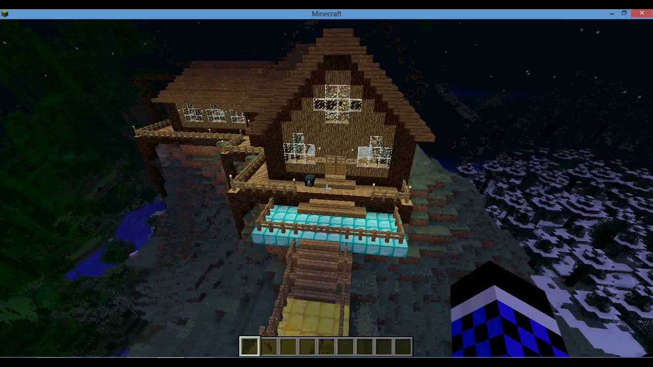 Minecraft: Casa de Madeira Super Épica - YouTube