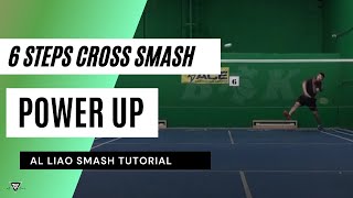 6 Steps to improve your overhead CROSS Smash by AL Liao Athletepreneur 15,245 views 2 years ago 6 minutes, 14 seconds