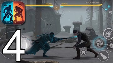 Shadow Fight 4: Arena - Gameplay Walkthrough Part 4 Ranked (ios,Android)