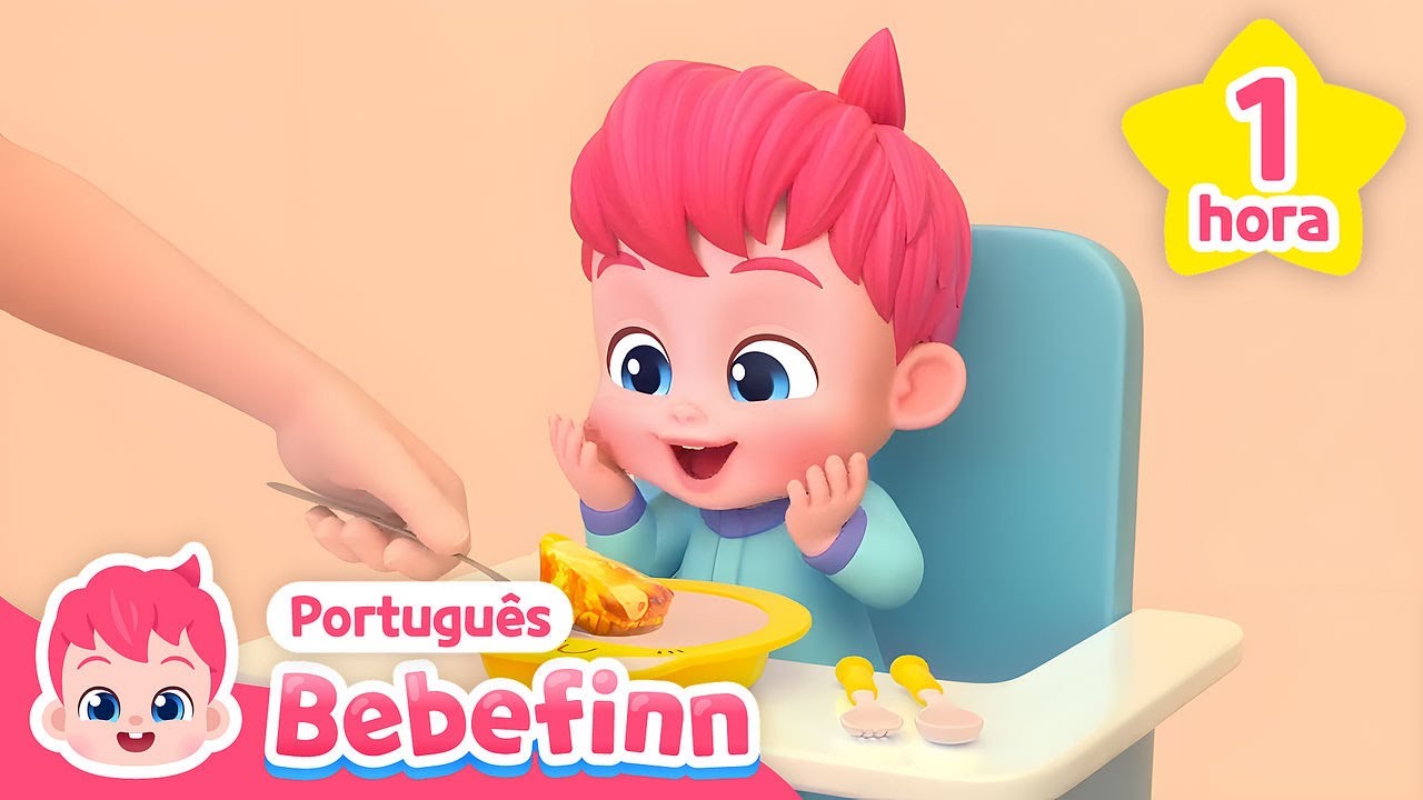 Sentimos o Gosto com a língua 😝 | Comidas | + Completo | Bebefinn em Português - Canções Infantis