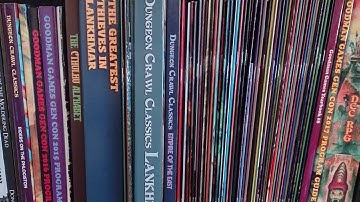 PART 2/HOW TO GET STARTED WITH DCC (DUNGEON CRAWL CLASSICS)