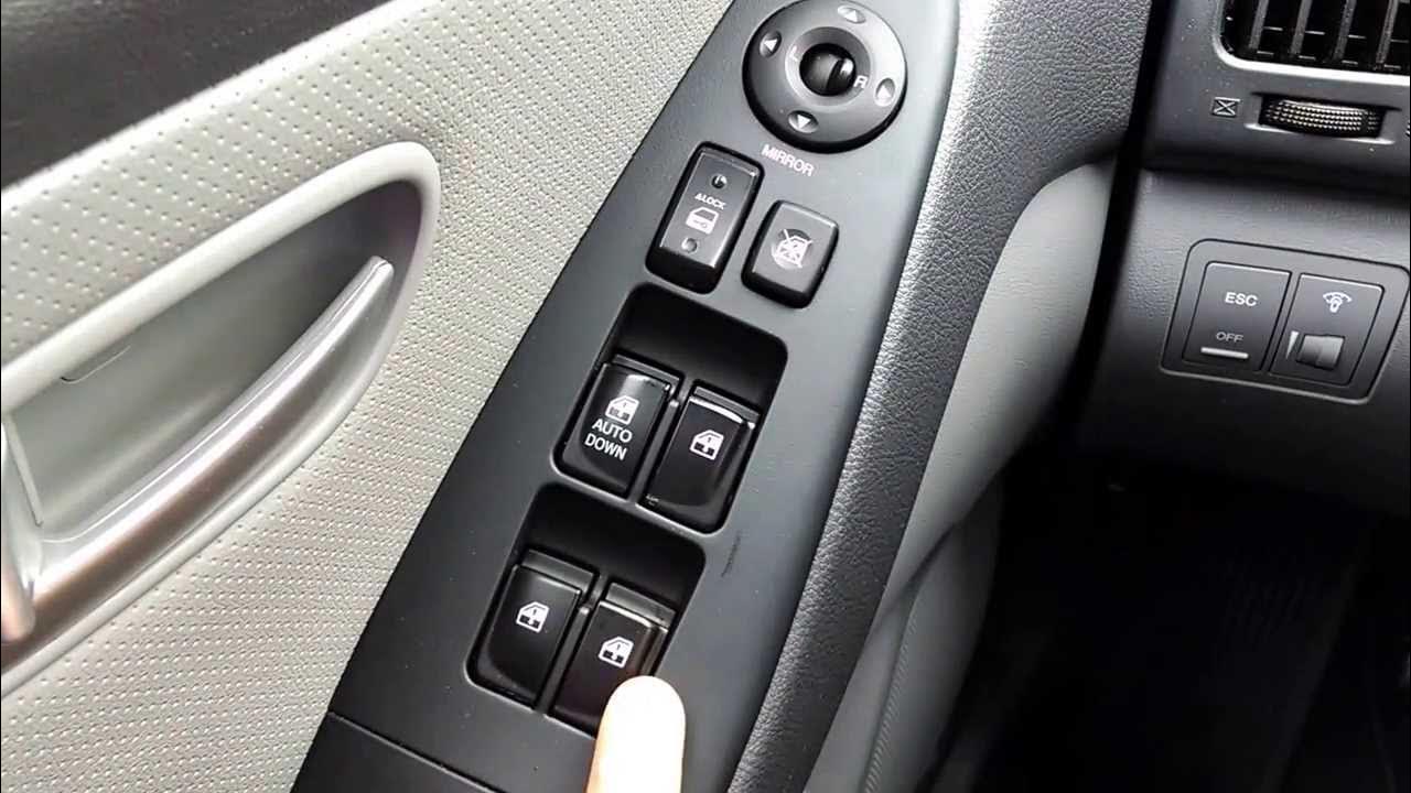 Hyundai Elantra Door Locks/Window Controls Review YouTube