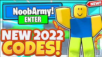 (2022) ALL *NEW* SECRET OP CODES In Roblox Noob Army Tycoon!