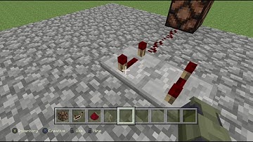 how to make a redstone lamp flicker