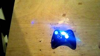 Xbox 360 Controller Mod - Fast Color Changing LEDs