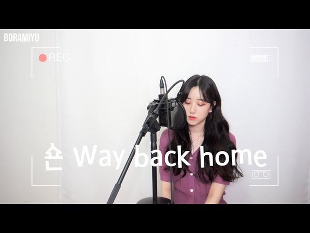 숀(Shaun) - Way back home COVER by 보라미유 class=