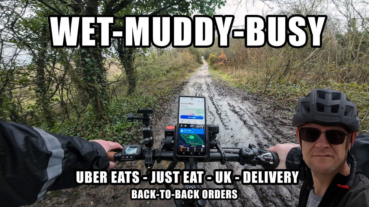 Wet, Muddy, Busy… To Havant & Back | Delivery Shift (UK)