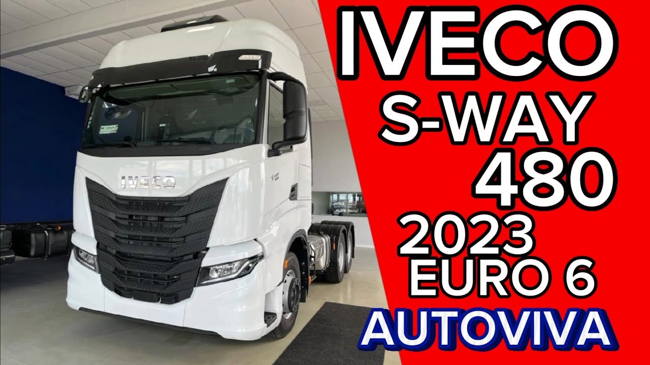 IVECO S-WAY 480 6X2 2023 EURO6 #iveco #novoiveco #autovivalinhares #6x2 #linhaswayiveco #euro6