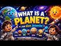 🌍 What Are Planets? | Fun Space Facts for Kids 🚀 | Tinyy Explorers