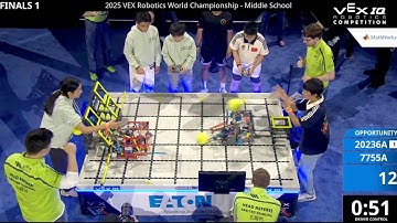 VEXIQ Worlds Finalist Finals 1 Middle School (2025)