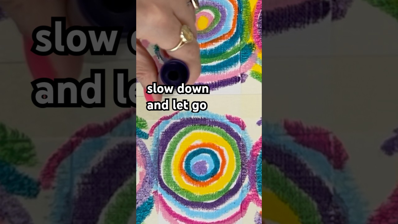 non-dominant hand drawing is good for ur brain✨🧠 