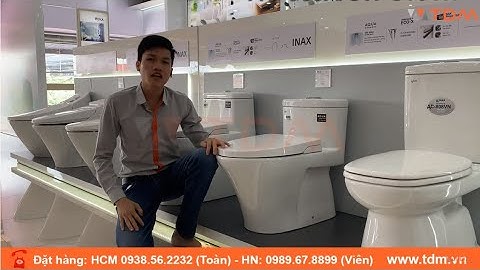 TDM.VN | Đánh giá bồn cầu nắp rửa cơ Inax AC-959A/CW-S15VN bàn cầu thông minh