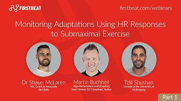 Part 1 - Monitoring Adaptations Using HR Responses to Submaximal Exercise | Firstbeat Webinar