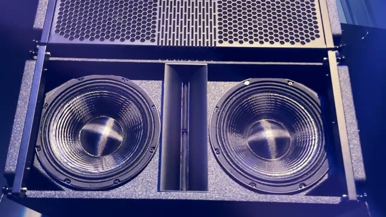 NOVA 122LA Line Array Demo | Dual 12" Carbon Fiber Cones