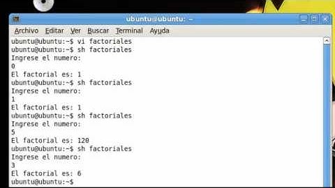 Programacion en shell script-uso while