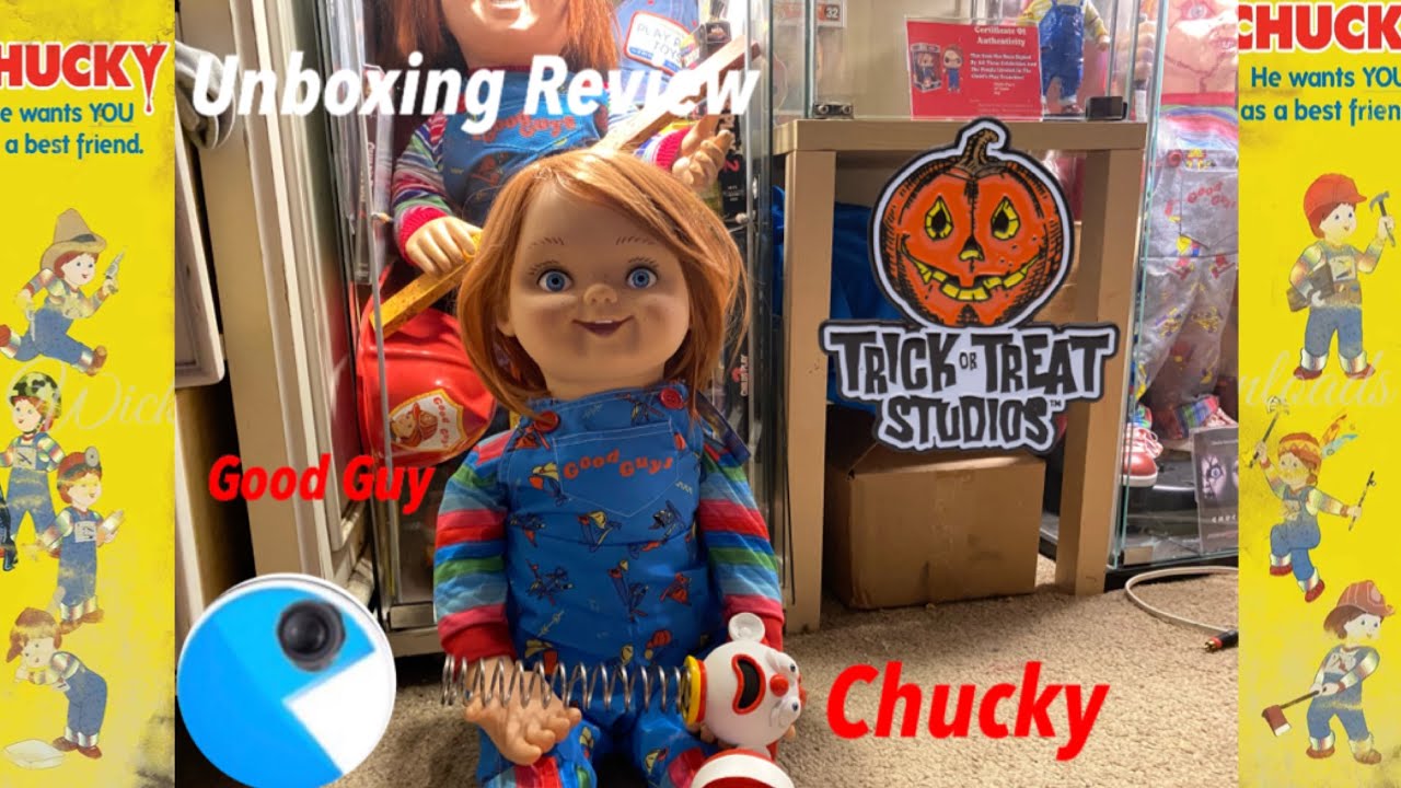 UNBOXING Good Guy Doll - Trick or Treat Studios (Boneco do CHUCKY)