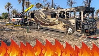 Expensive RV Burns Down | Complete Total