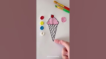 Paint and Learn Colors! #kids #kidslearning #kidsactivity #painting #educationalplay #sensoryplay