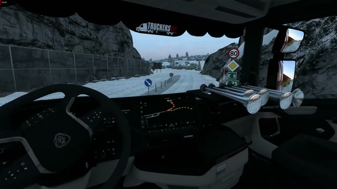 ETS2 1.57 TruckersMP unterwegs von Ivalo nach Kirkenes Promods