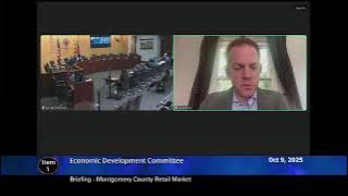 Oct 9, 2025 - ECON Committee Worksession