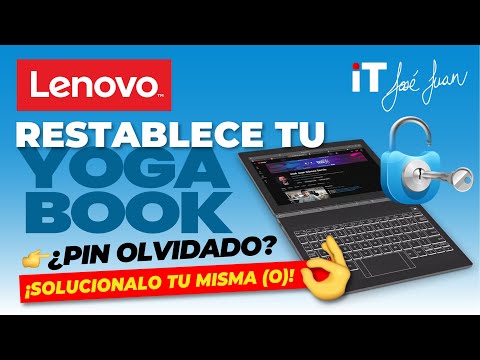 RESTABLECIMIENTO 🔒 Lenovo YOGA BOOK - Recuperación | Contraseña OLVIDADA - Hard Reset