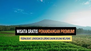JENGKOANG BUMIAJI HILL, BATU CITY. NATURAL TOURISM ON THE SLOPES OF MOUNT ARJUNA-WELIRANG, BEAUTI...