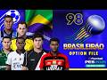 🎮 BRASILEIR&Atilde;O 1998 - PES 2021 | OPTION FILE COMPLETO! - PS4/PS5/PC ⚽🇧🇷