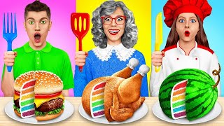 Tantangan Masak Aku Vs Nenek  Gadget Rahasia  Hack Parenting Oleh Mega Game