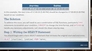 How to Convert Timestamps in SQL Under Specific Conditions Net Worth