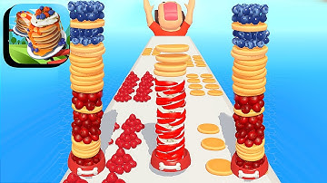 Pancake Run ​- All Levels Gameplay Android,ios (Levels 431-433)
