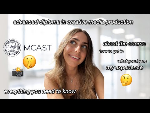 Everything you need to know about MCAST | Advanced Diploma in Creative Media Production